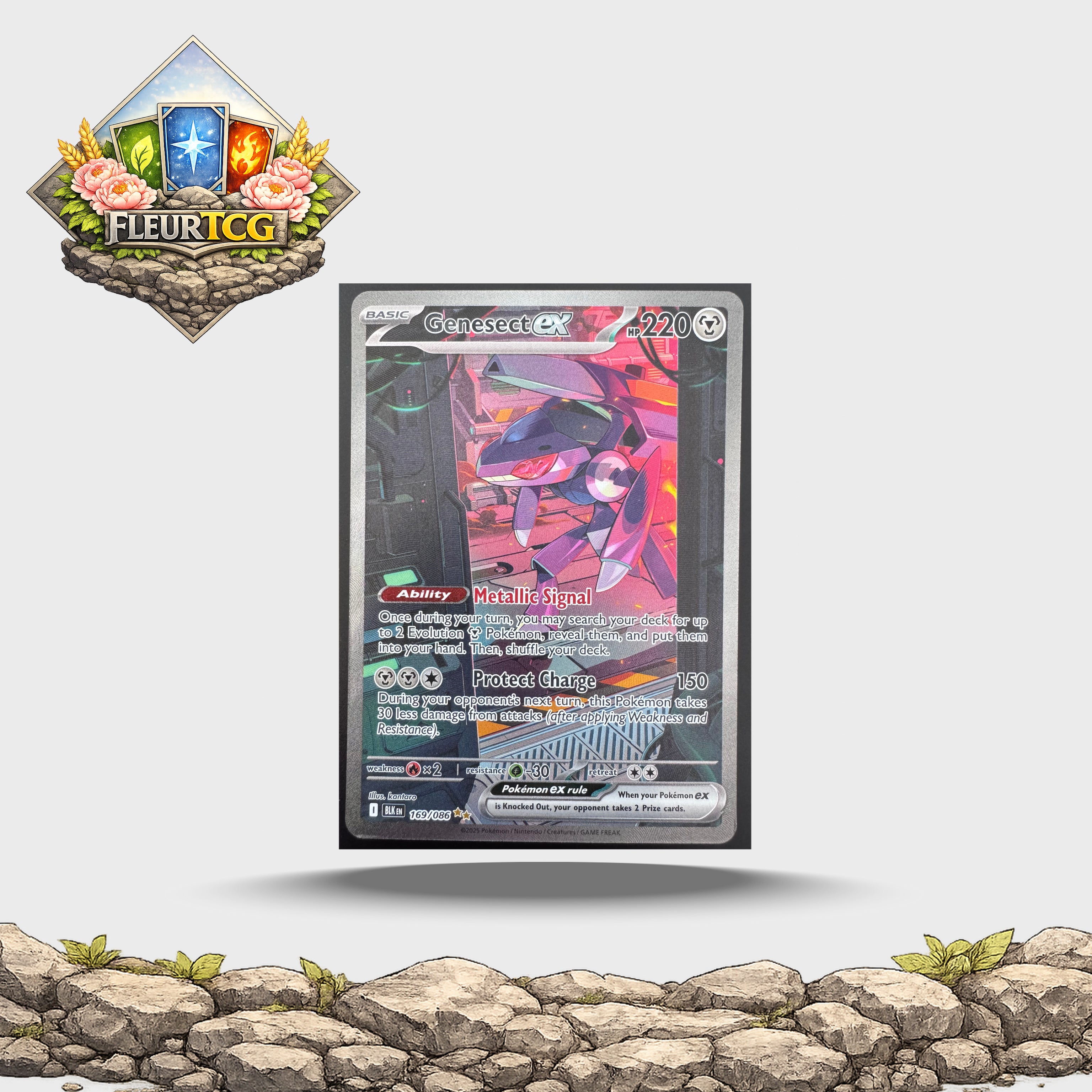 Genesect EX (169/086) SV: Black Bolt (BLK) - NM