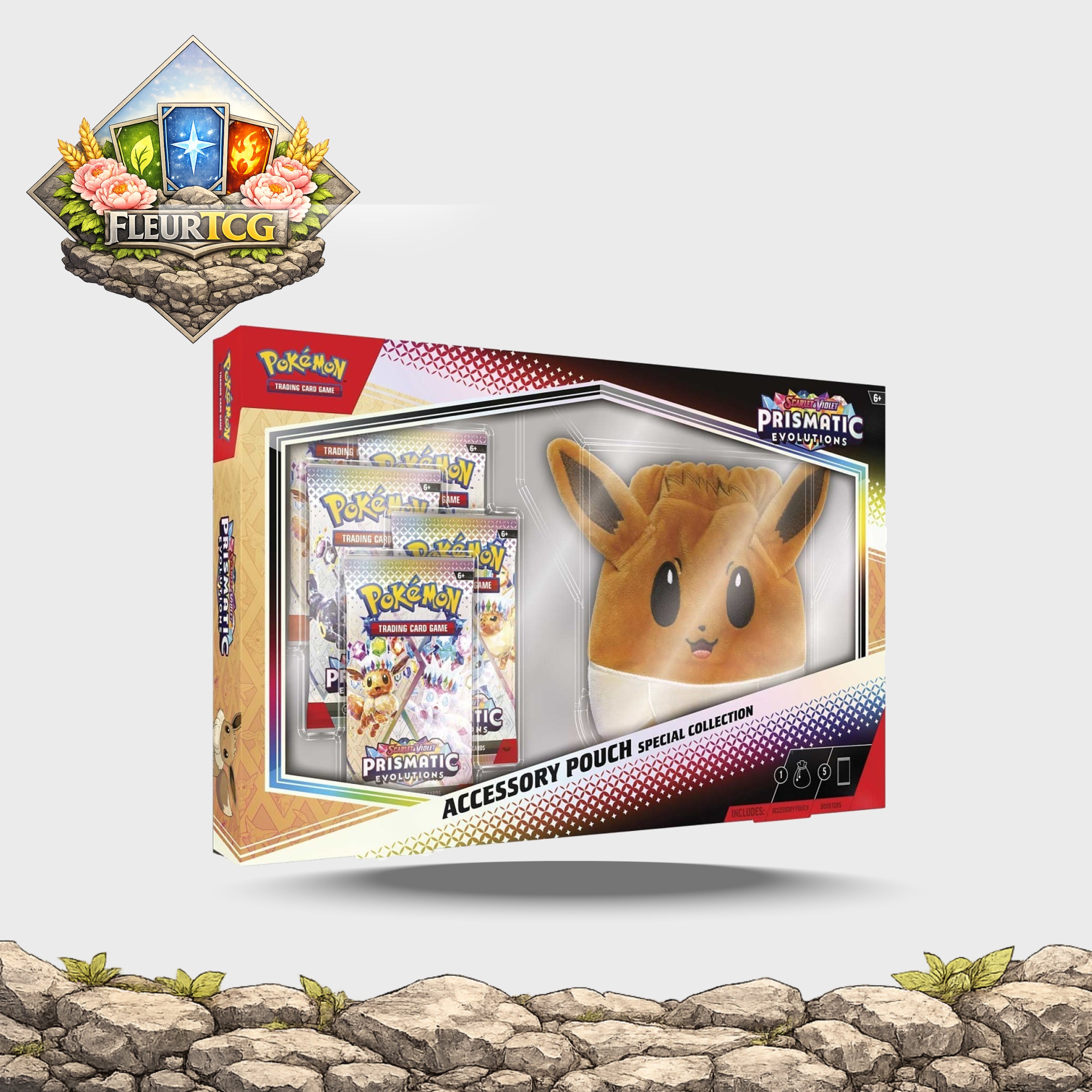 Prismatic Evolutions Accessory Pouch Special Collection